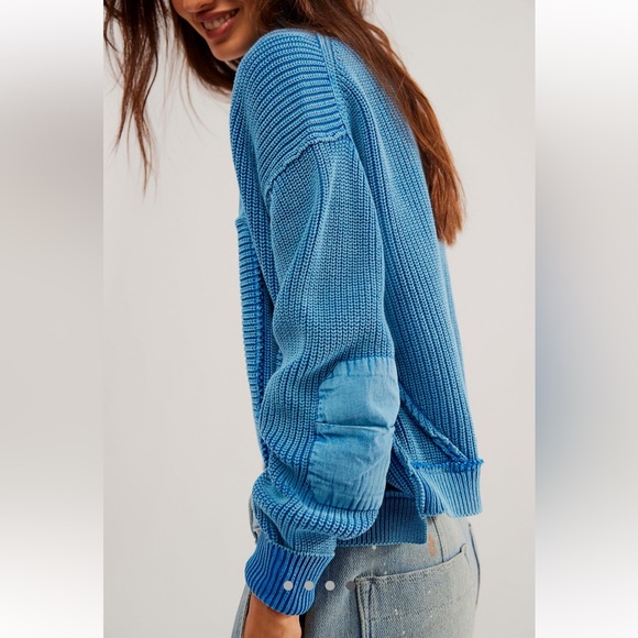 We the free Worn Thru Surplus Cardi - Picture 4 of 5